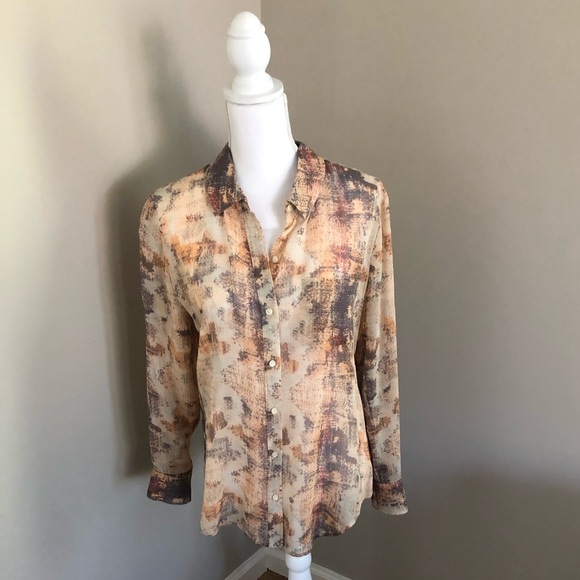 Madewell Silk Blouse - Picture 2 of 4